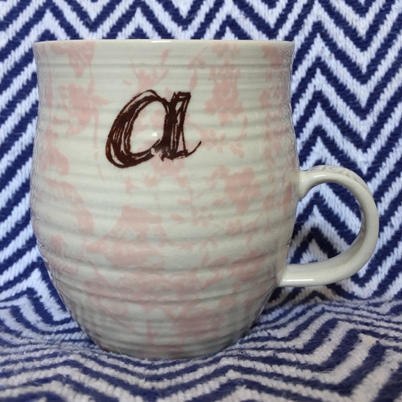 Anthropologie Other - Anthropologie Homegrown Monogram mug, letter A